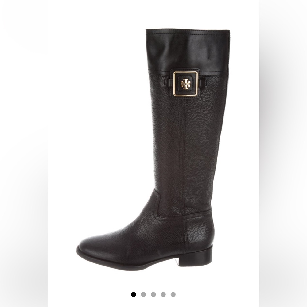 Tory Burch leather boots Size 8.5 in great condition